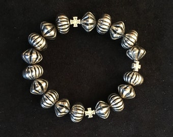 Silver Stretchable Bracelet