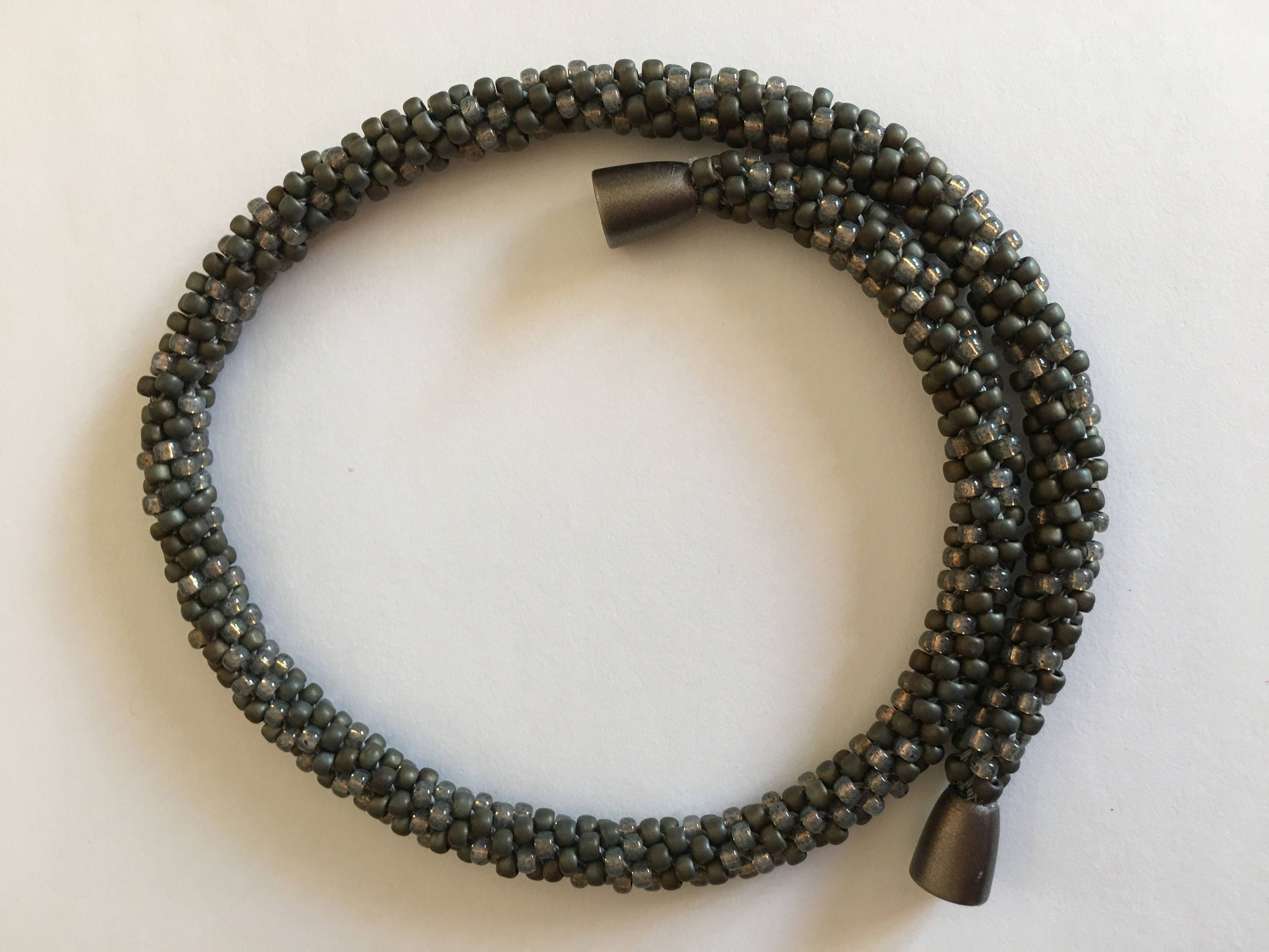 Kumihimo Bracelet or Choker Doublewrap