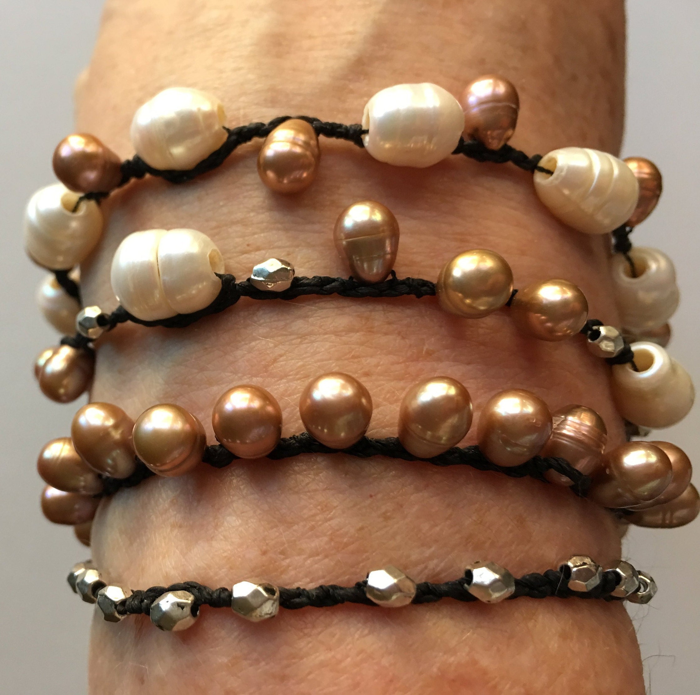 Pearl Wrap Bracelet