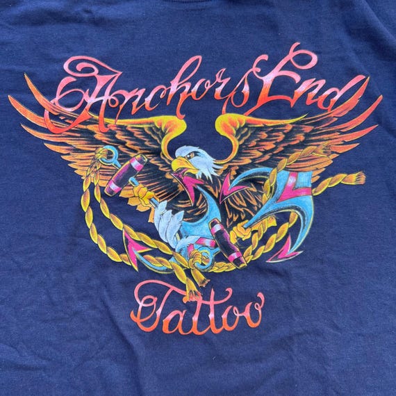Y2K Anchor's End Tattoo Long Sleeve Tee View 2