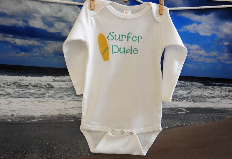 SURFER DUDE ONE Piece Bodysuit