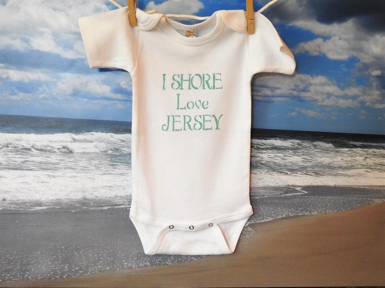 I SHORE Love JERSEY One Piece Bodysuit