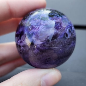 Russian Charoite - Charoite Sphere - Charoite - Purple Charoite - Charoite Crystal - Crystal Charoite - Crystal Sphere