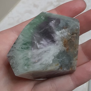 Snowflake Fluorite - Feather Fluorite - Crystal Piece - Crystal Chunk