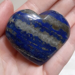 Lapis Lazuli Heart - Lapis Heart - Crystal Heart - Lapis Lazuli