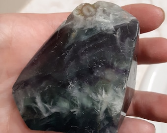 Snowflake Fluorite - Feather Fluorite - Crystal Piece - Crystal Chunk