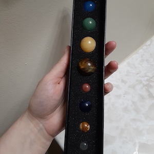 Crystal Planets - Planet Gemstones - Crystal Planet - Planet Crystal - Crystal Solar System