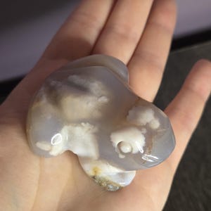 Flower Agate Frog - Crystal Frog - Frog Crystal - Frog Crystals - Flower Agate - Crystal Frog Figurine - Crystal Frog Figurines image 7