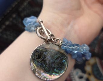 Abalone Bracelet - Abalone Shell Bracelet - Abalone Bracelets - Shell Bracelet - Abalone Pendant