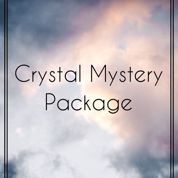 Crystal Mystery Boxes - Mystery Crystal - Mystery Crystal Box - Crystal Mystery Box - Crystal Heart - Crystal Hearts