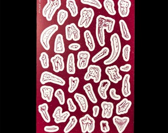 Teeth – Sticker sheet
