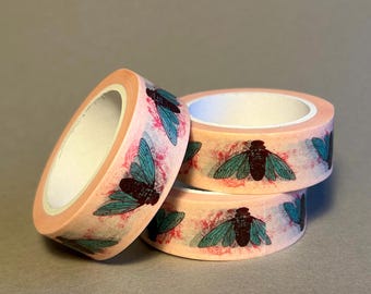 Cicada Washi Tape