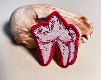 Fox Tooth - Embroidered Patch