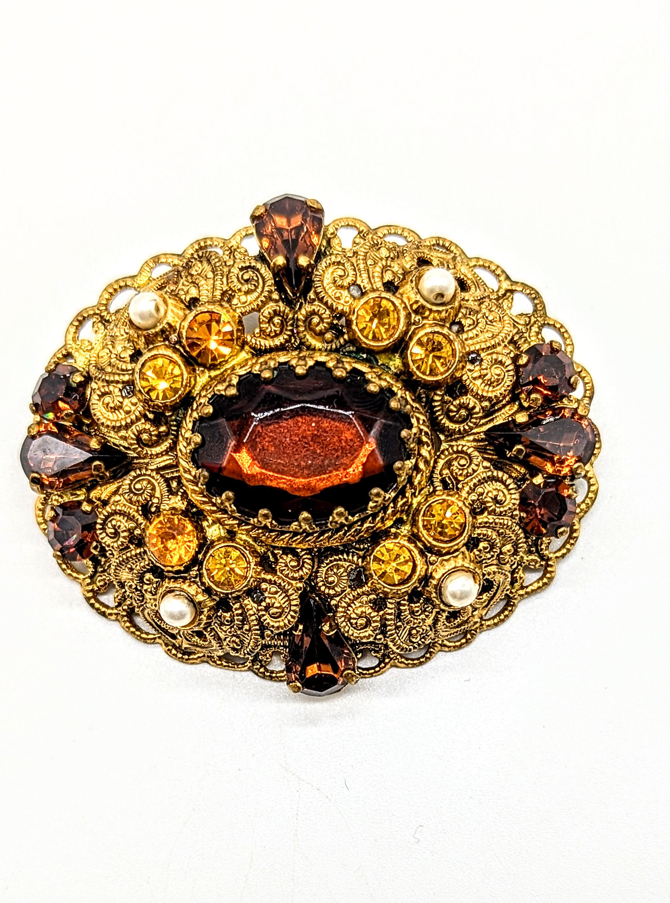 W Germany Brooch - Etsy