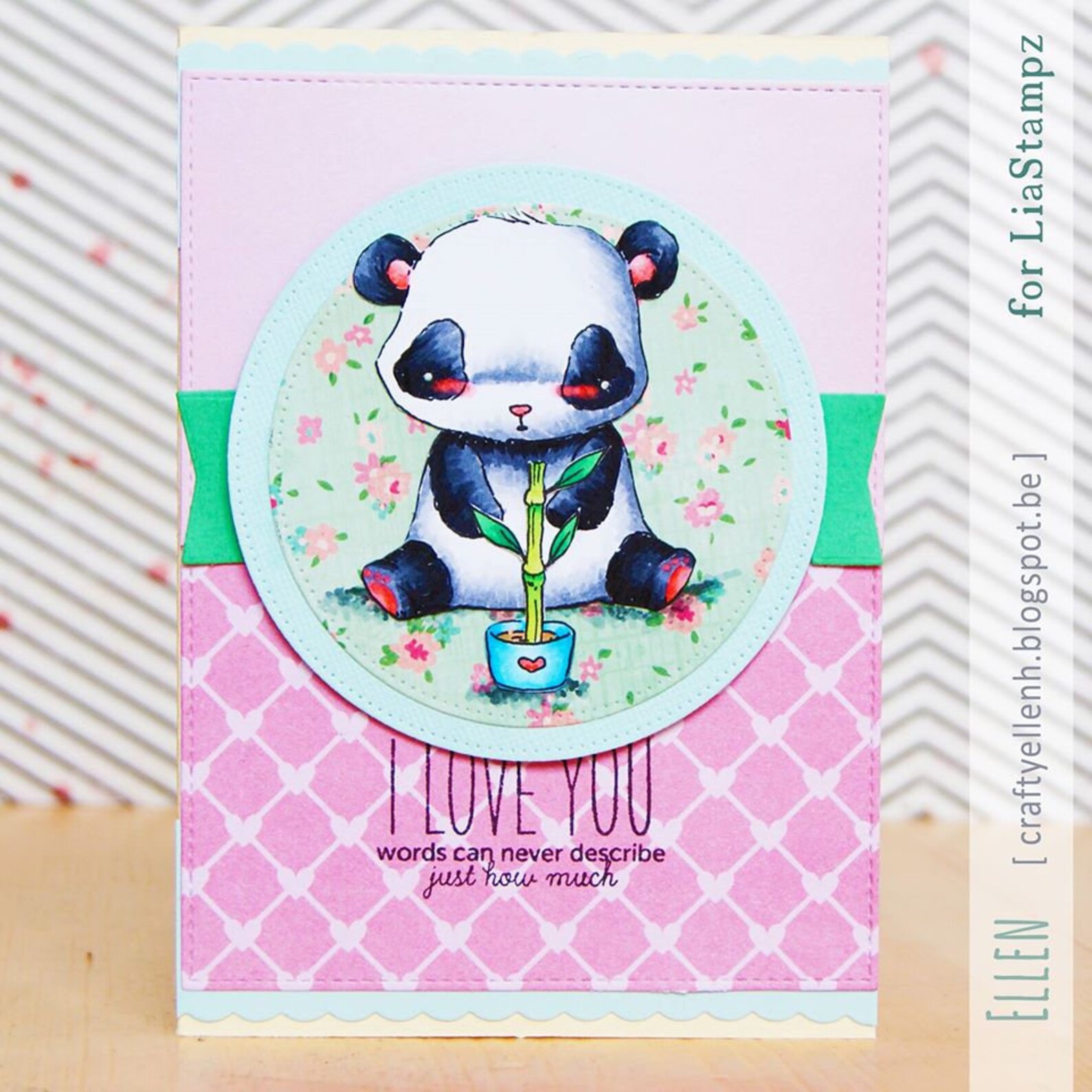 Digital stamp panda digi set. digital stamp. bamboo stamp. Etsy