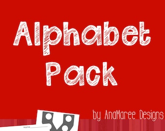 Homeschool Printable: Alphabet Pack! 58 worksheets and 26 clip cards!