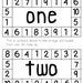 Homeschool Printable: Do-a-dot Math, Numbers, Clip Cards, Punch Cards ...