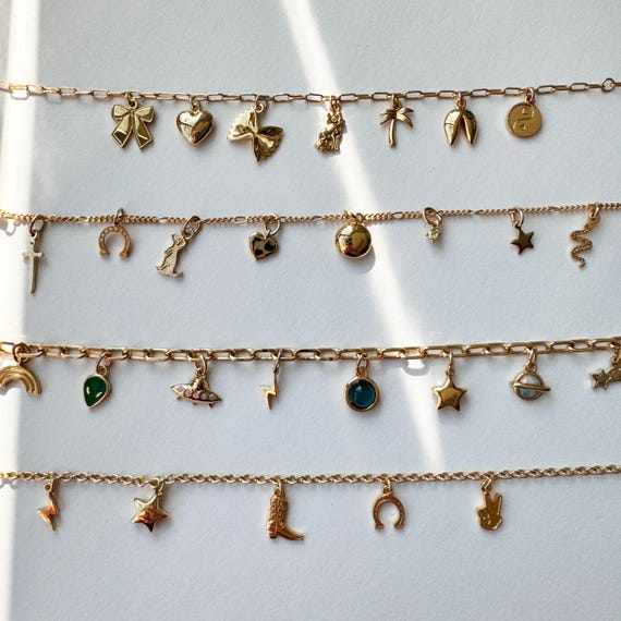 Gold Coast Create Your Own Crystal Bracelet Custom Charm Bracelet