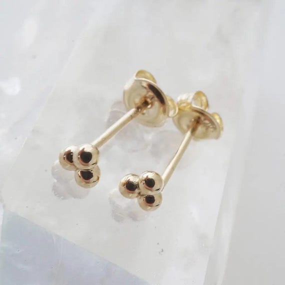 HONEYCAT Orecchini A Ferro Di Cavallo Piccoli In Oro, Oro Rosa O Argento | Gioielli Minima E Delicati Da Indossare Ogni Giorno - 2