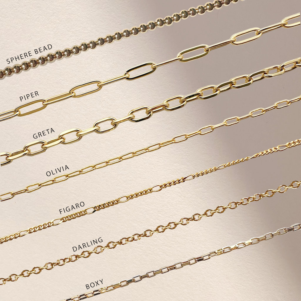 Custom Build Your Own Dainty Charm Bracelet in Gold, Rose Gold, or Silver | so many chains & charms to choose from! Jewelry Bridesmaid Gift