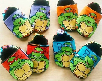 Turtles inspired Baby/Kid Booties