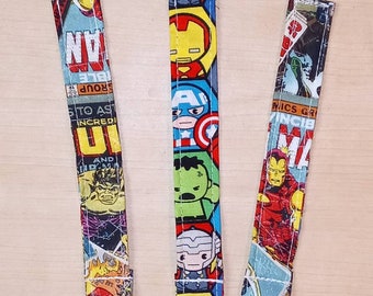 Avengers Baby Pacifier Clips. Handmade. Sold separately or as a set.