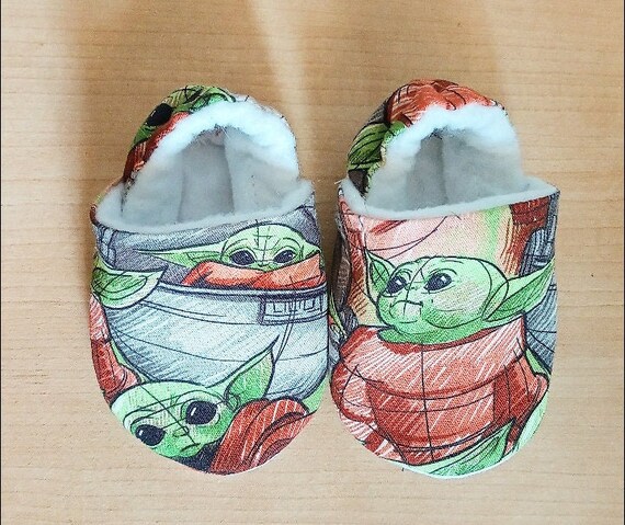 Star wars baby booties. Size newborn to US 7