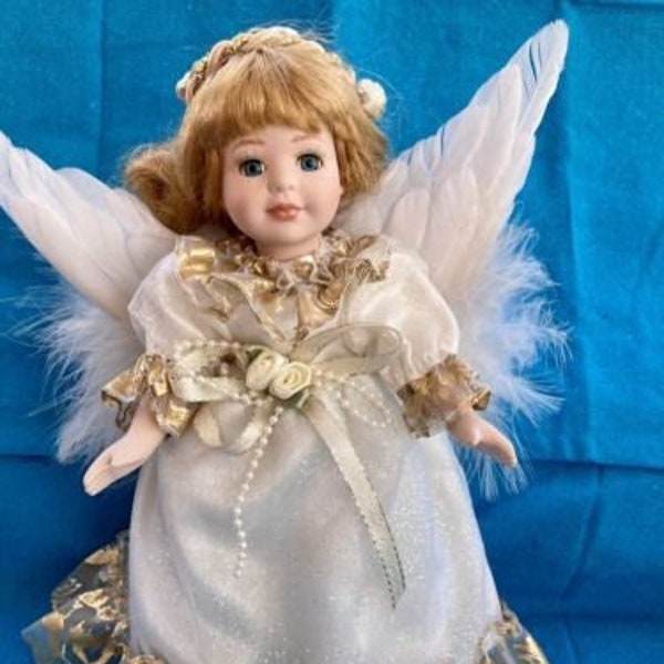 Avon Fine Collectibles KATRINA 2000 Special Memories PORCELAIN Angel Doll