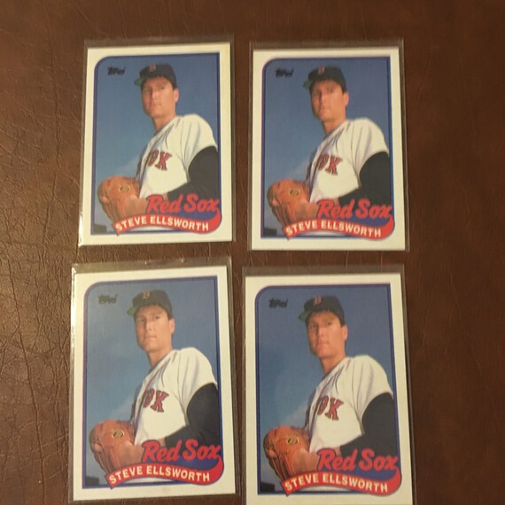 1980's Boston Red Sox Baseball Cards 