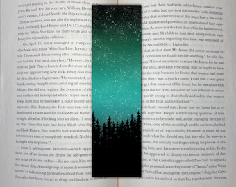 Teal Nightsky Bookmark