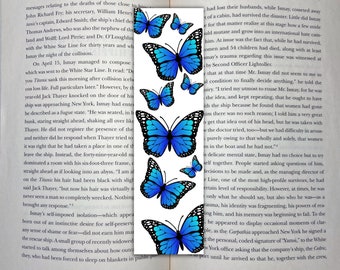 Niebieski motyl Boomark