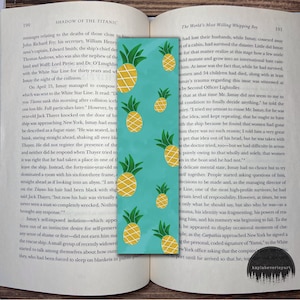 Pineapple Bookmark