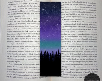Purple Nightsky Bookmark