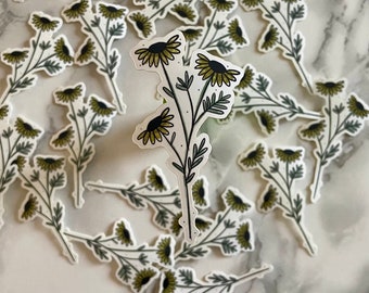 Naklejka z bukietem kwiatów