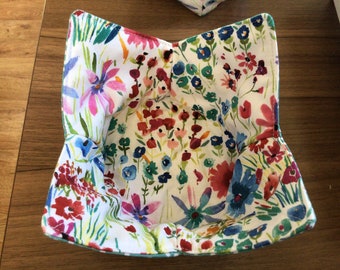 Microwave Bowl Cozy - Watercolor Flowers