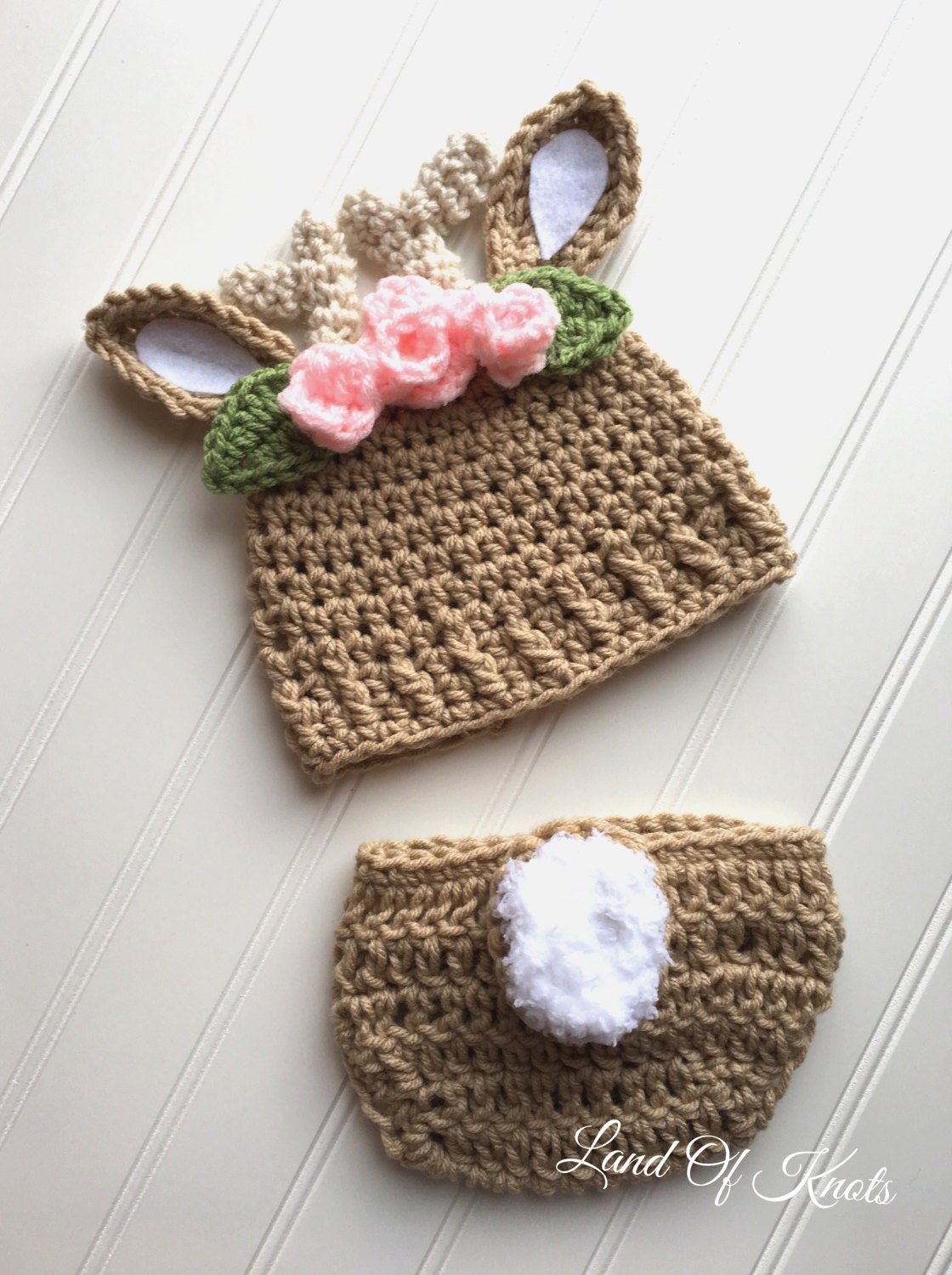 Crochet baby deer hat pattern free sale
