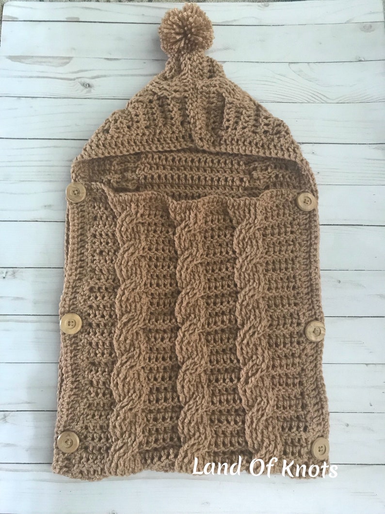 PATTERN Crochet Swaddle Pattern Cable Crochet Pattern Etsy