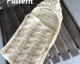 PATTERN Crochet Swaddle Pattern Cable Crochet Pattern Crochet Infant Swaddle Pattern Baby Cocoon Pattern Baby Swaddle Pattern. Etsy