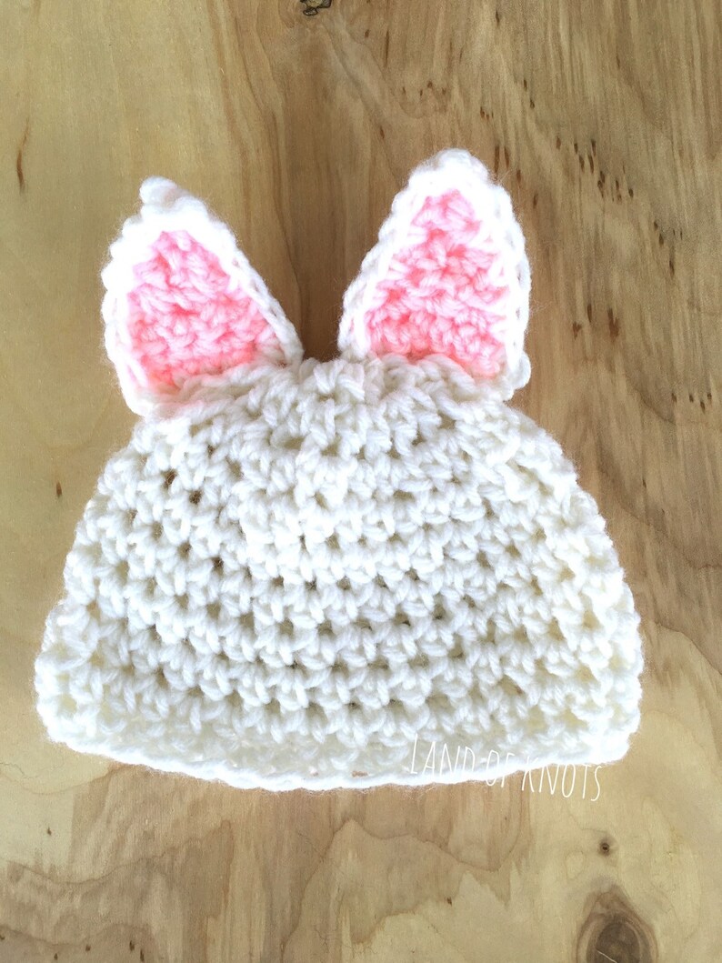 Crochet Cat Outfit Newborn Cat Swaddle White Cat Hat Etsy