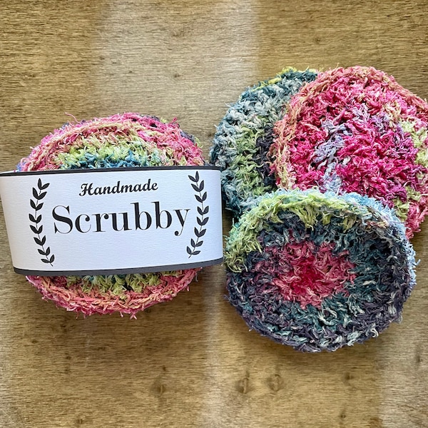 Cotton face scrubby , cleaning scrubby