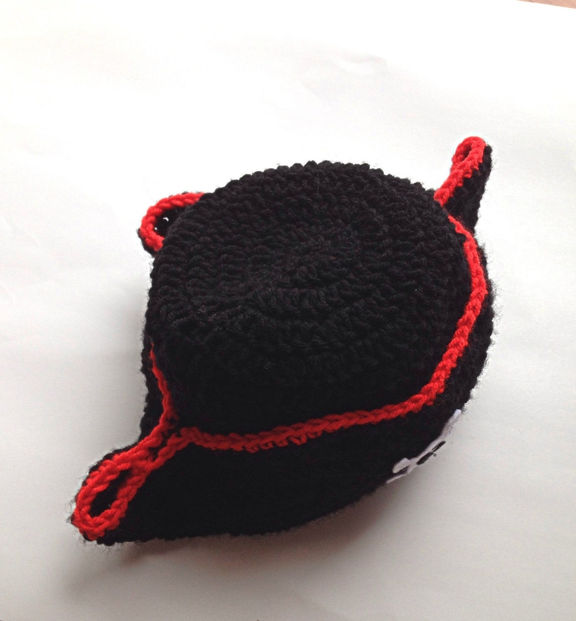 Crochet Pirate Hat Adult Pirate Hat With Skull and - Etsy
