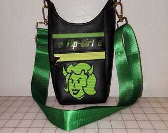 PIP-GIRL Crossbody water bottle sling bag purse wallet phone case