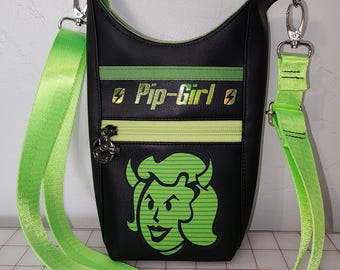 PIP-GIRL Crossbody water bottle sling bag purse wallet phone case