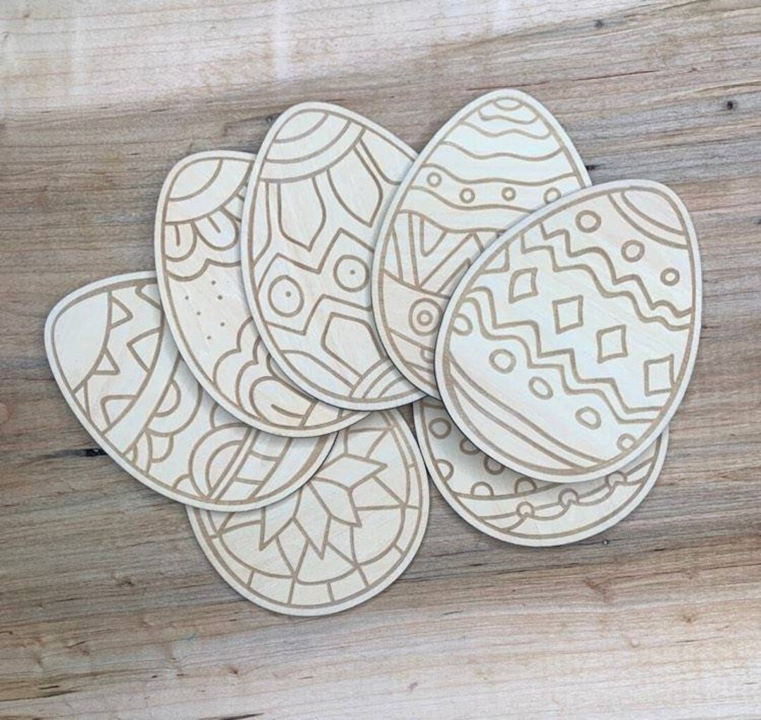 Wooden Egg Designs