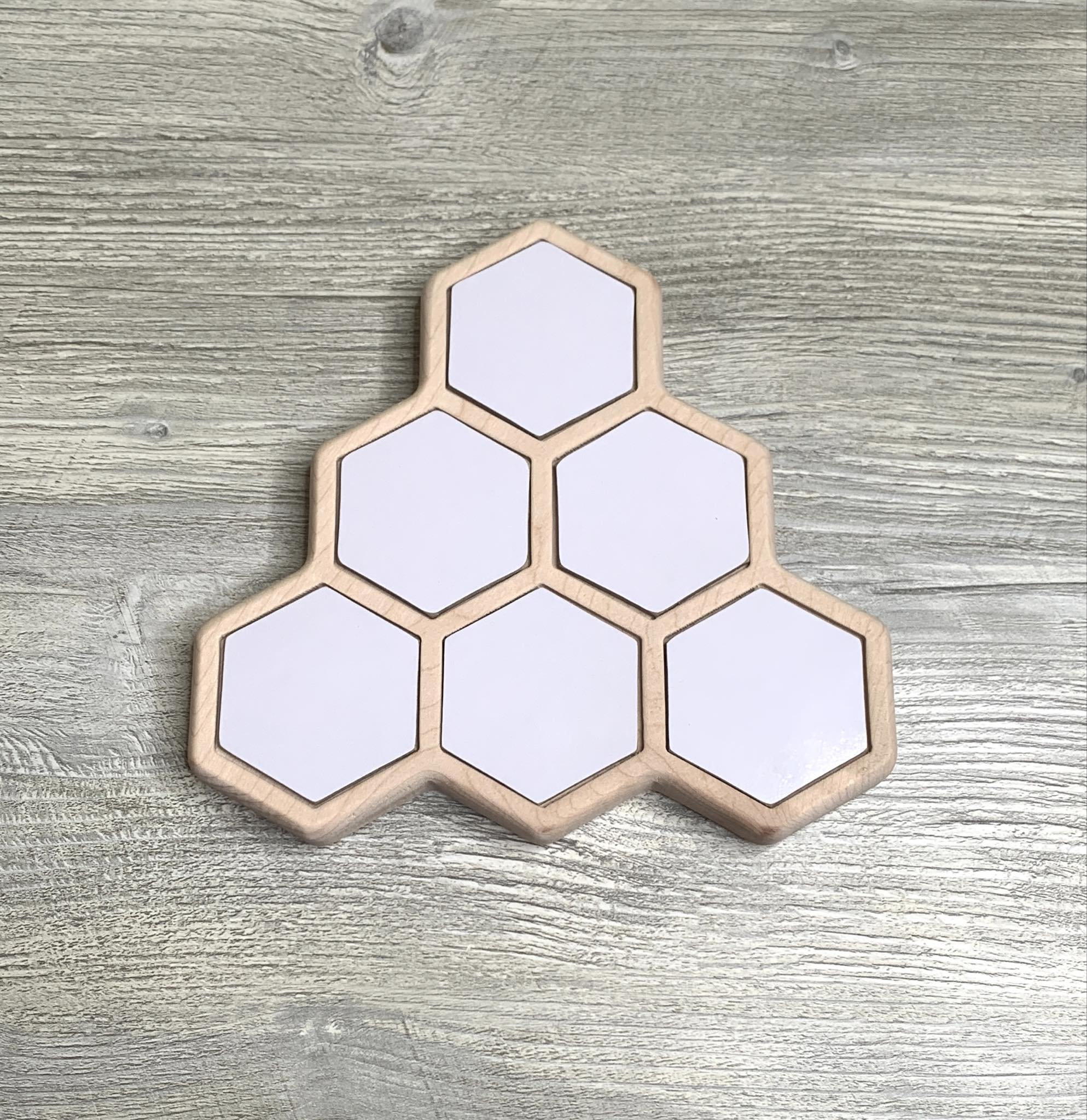 honeycomb math activity, wooden montessori math board, addition activity, homeschool math material, sensoryplay dry erase math board