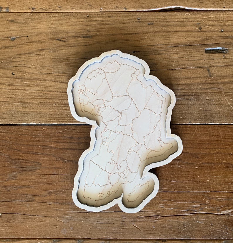 Continents of the world trays, geography educational materials, world map study, interactive montessori map, gift for montessori child Africa