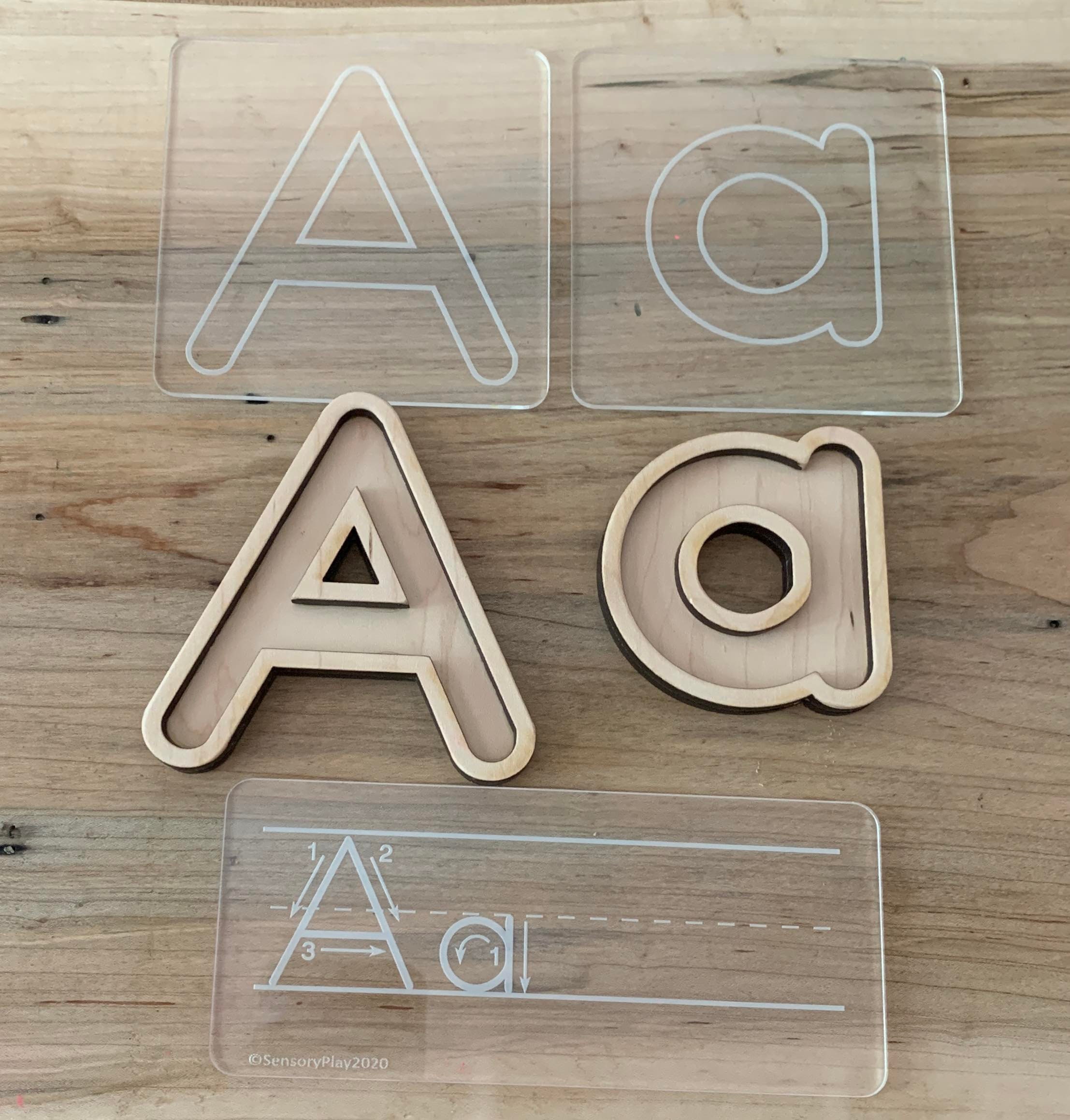 Learn the Alphabet Set, Letters of the Alphabet, Abc Learning Kit ...