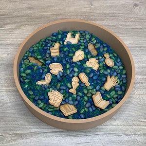 Recycling Sorting Activity, Trash Sorting Set, Recycle Sensory Fill Set ...