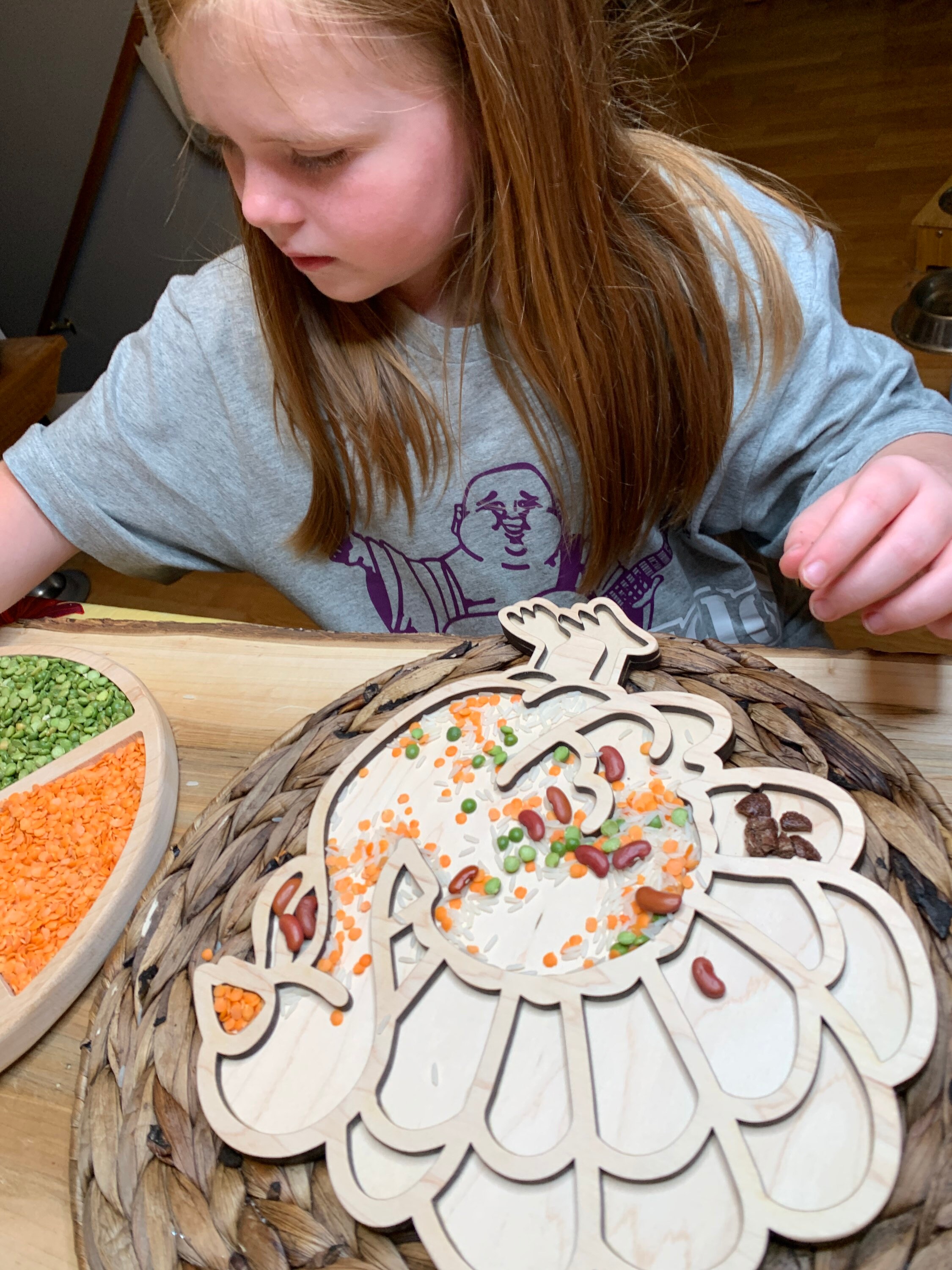 Laser cut turkey sensory tray, sensory play tray, loose parts tray, thanksgiving centerpiece fall decoration, holiday play SensoryPlay tray