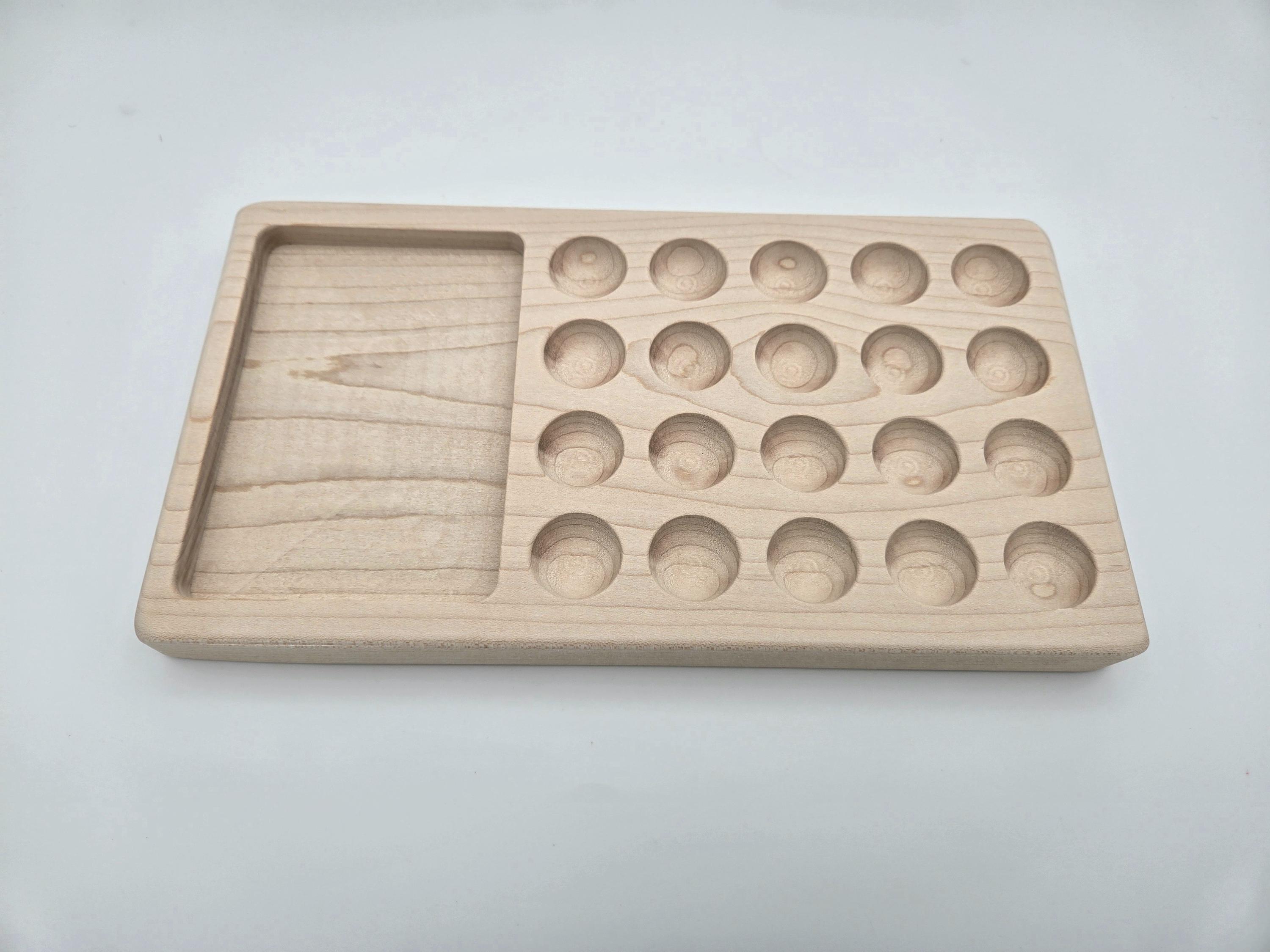 montessori 20 frame with counting space, homeschool learning tool for learning to count, sensory play learning, homeschool curriculum